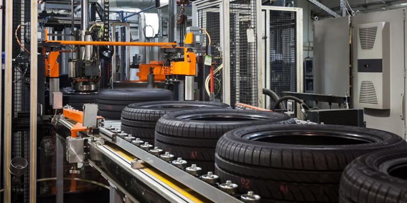 Rubber Tyre Manufacturing Industry.